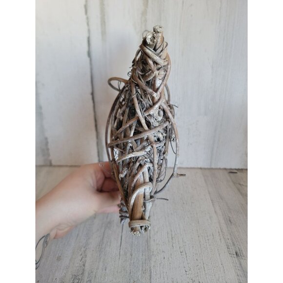 Grape vine woven branch star tree topper Xmas home decor - Picture 4 of 6